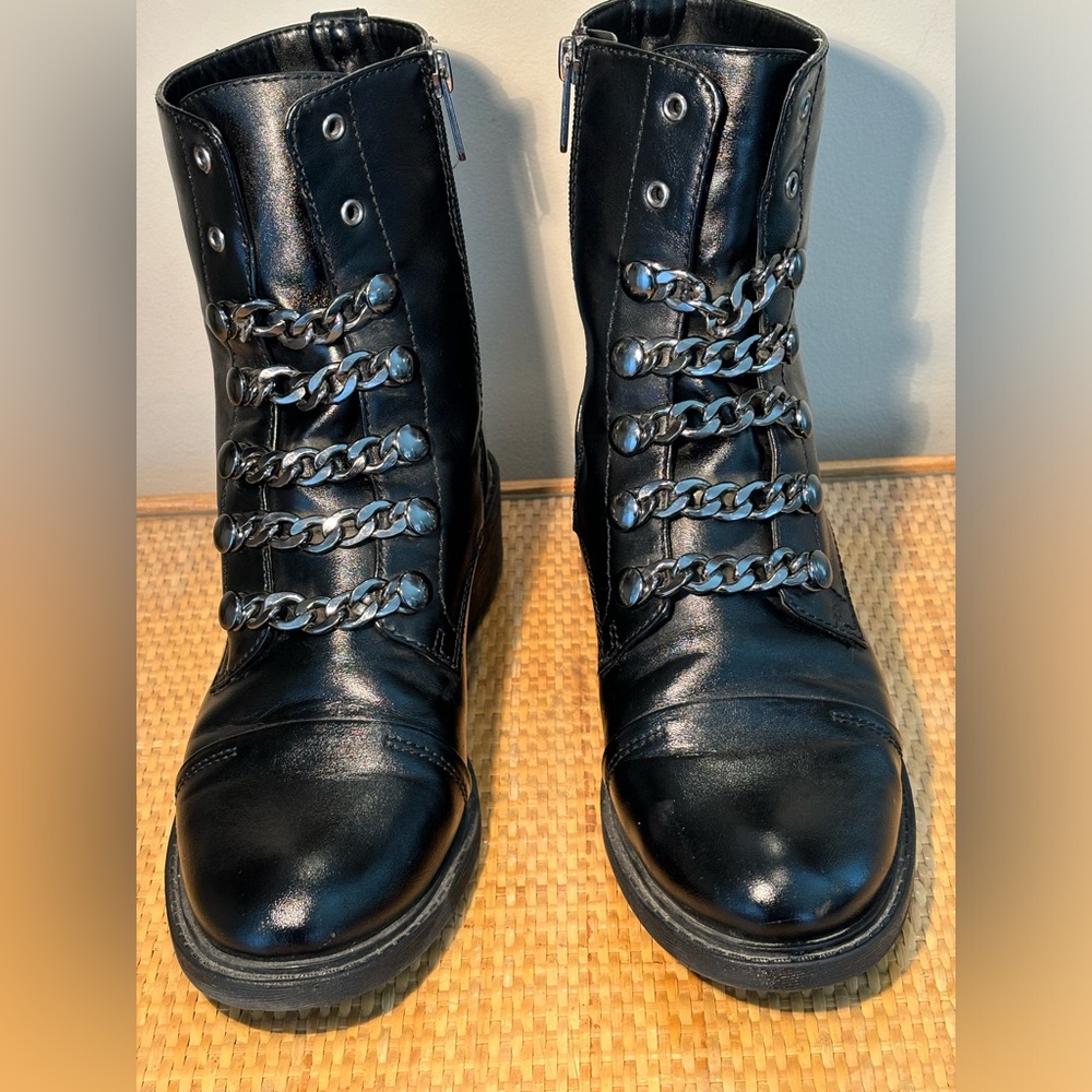 Circus by Sam Edelman Gili Women's Combat Boots Black Size 7.5 new without tags